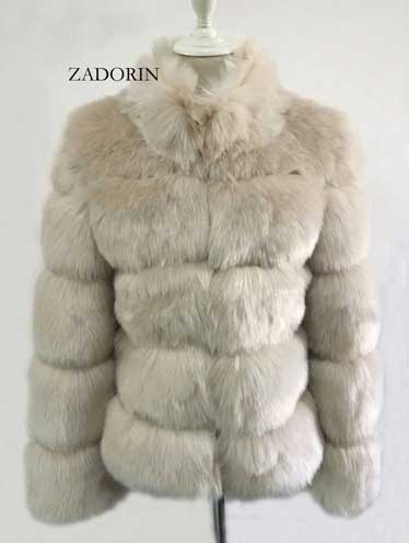 Fur Winter Coat-Khaki