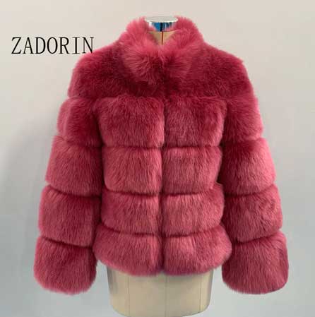 Fox Red Fur Coat For Women
